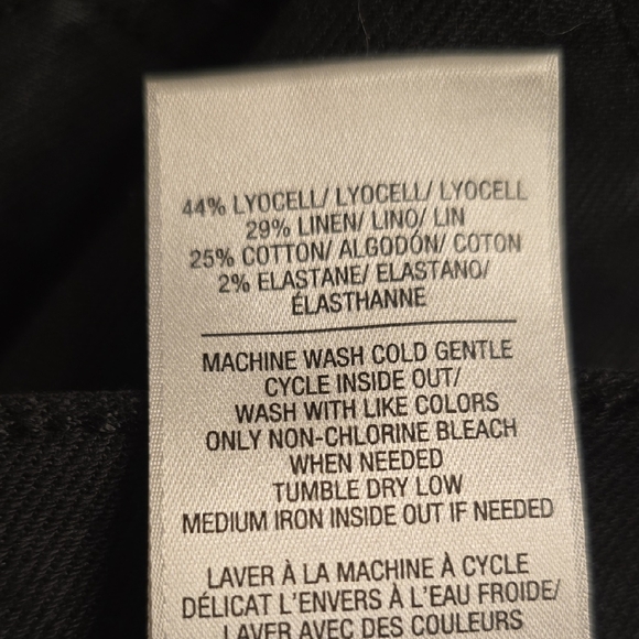 Hudson Collection Black Beauty Denim Women's Shorts Size 27 - Picture 13 of 14